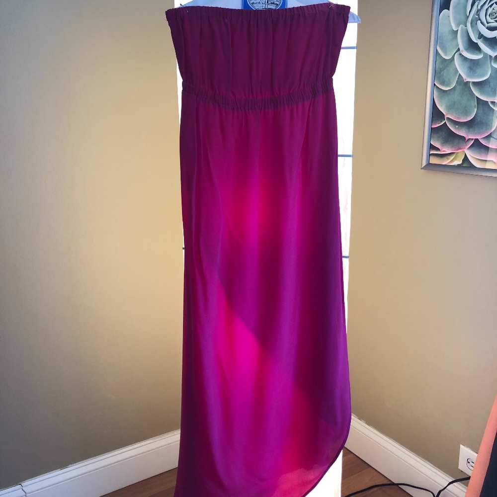Joie Silk Maxi Dress Sz M